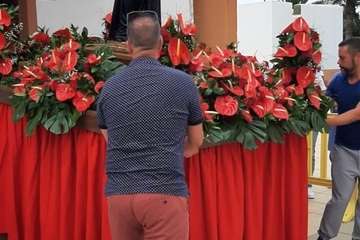 Ojos de Garza (Telde) despide sus fiestas religiosas en honor de Santa Rita/TA y Jesús Ruiz Mesa.